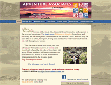 Tablet Screenshot of adventureassociates.net